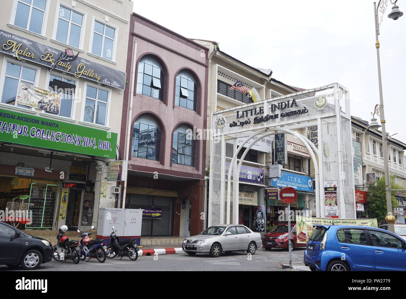 Little India, Ipoh, Malaisie Banque D'Images