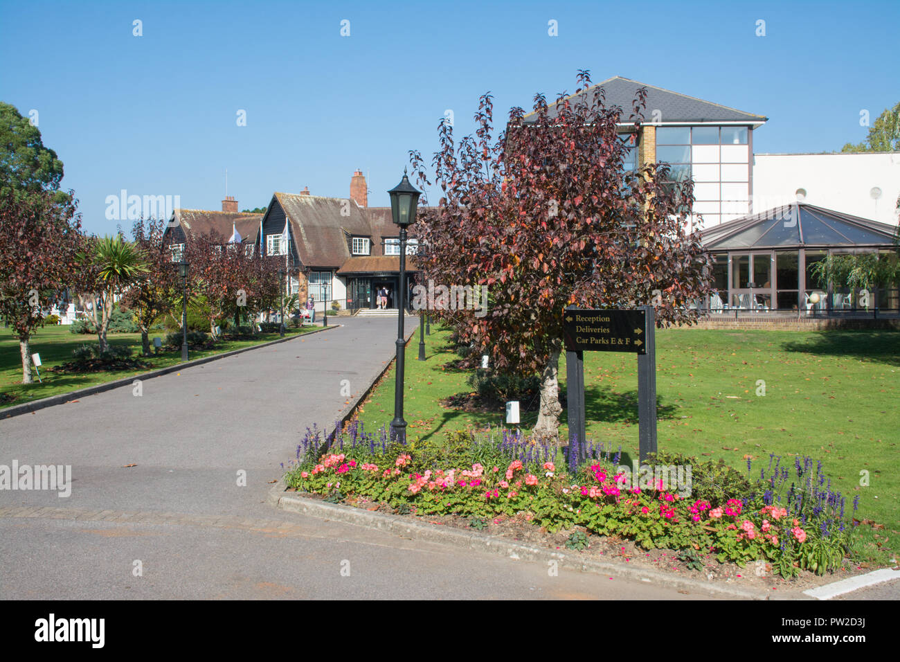 Hôtel de loisirs Warner Sinah à Warren, Hayling Island, Hampshire, Royaume-Uni Banque D'Images