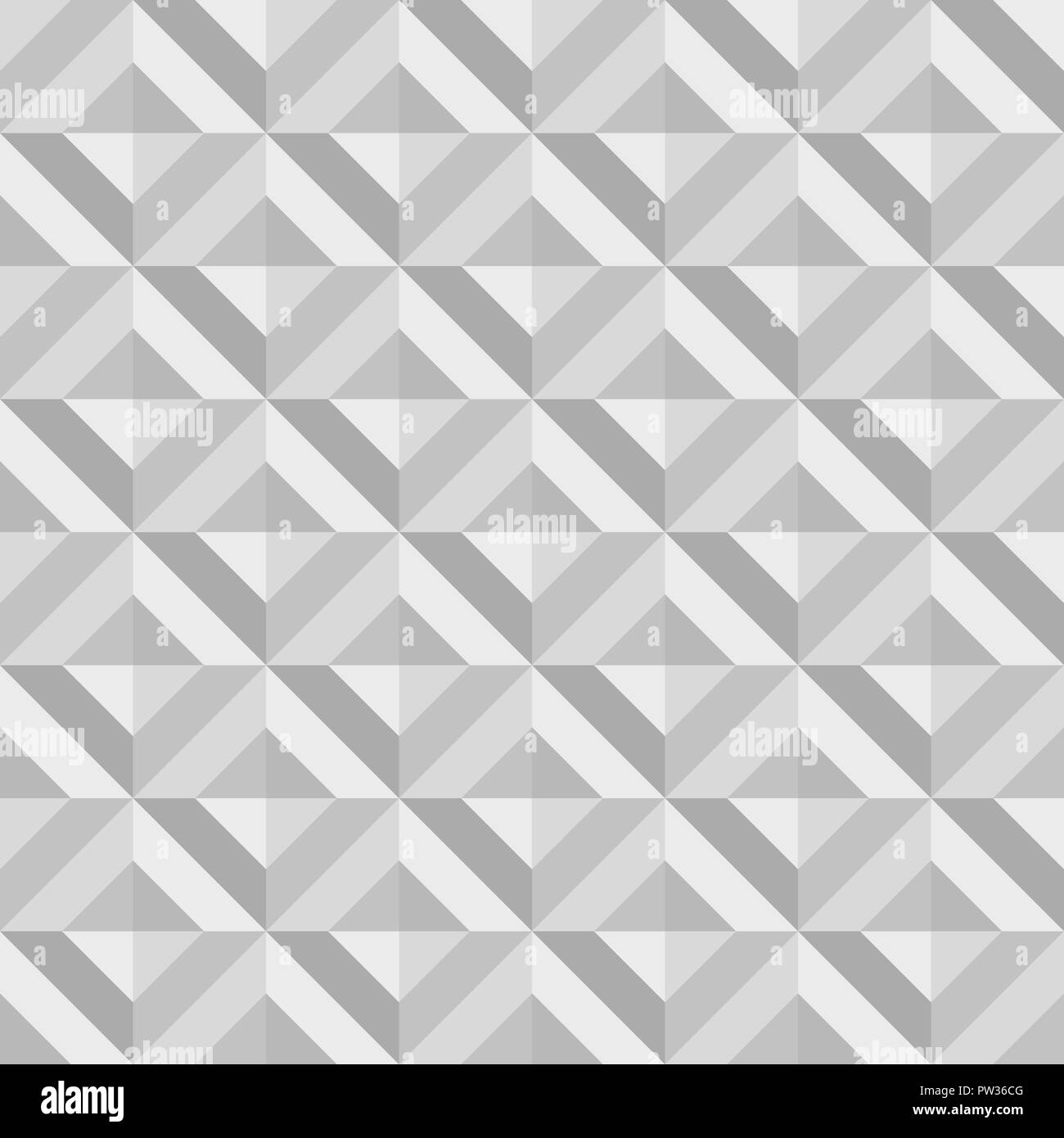 Motif géométrique 3d. Abstract background transparent gris Illustration de Vecteur