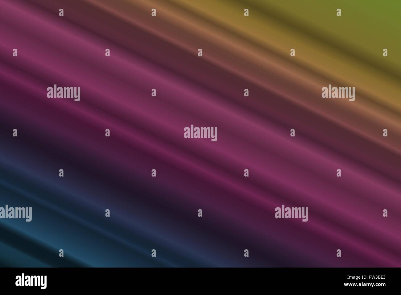 Arc-en-ciel fond diagonale coupé Illustration de Vecteur