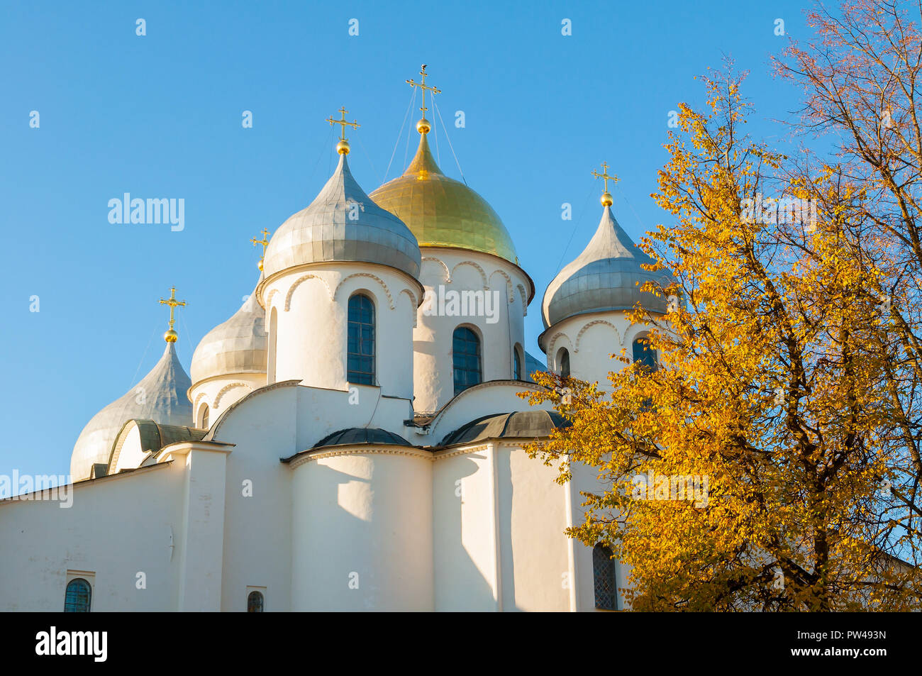 Paysage Architecturelibre de cathédrale SainteSophie dômes en Veliky