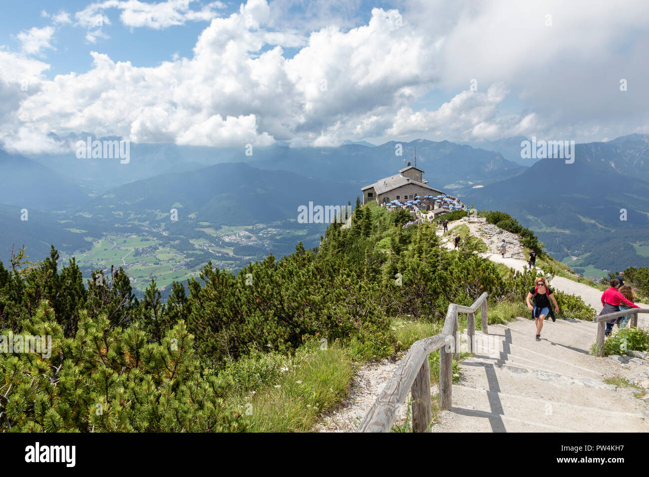 L'Eagle's Nest, Berchtesgaden, Bavière, Allemagne Banque D'Images