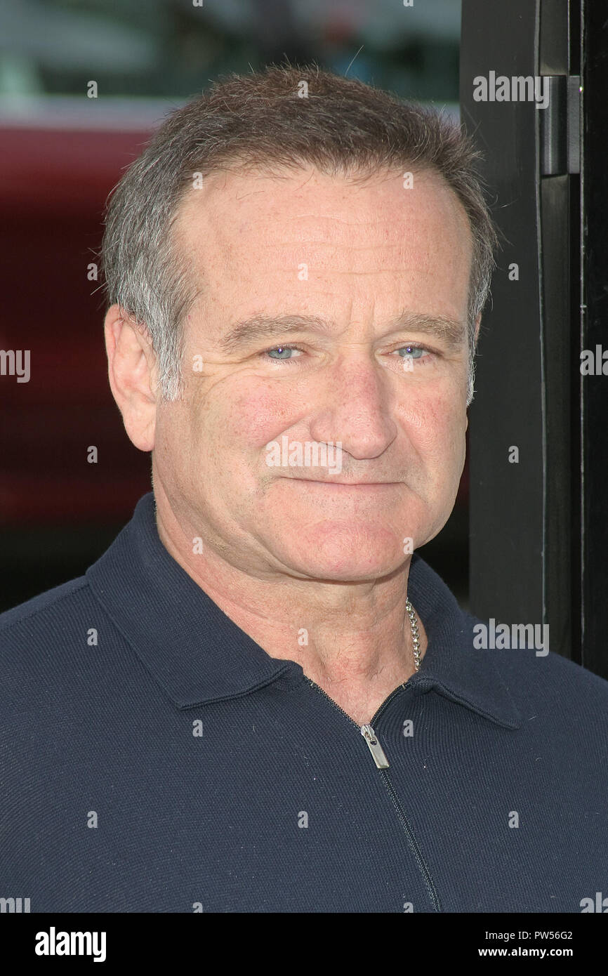 Robin Williams 11/12/06 HAPPY FEET @ le Grauman's Chinese Theater, du Hollywood photo de Jun Matsuda/HNW / PictureLux 33683 Numéro de référence de dossier 831HNWPLX Banque D'Images