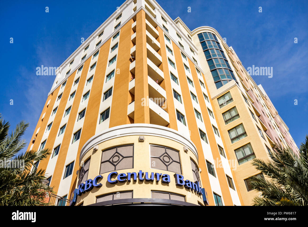 Fort ft.Lauderdale Florida, le Waverly à Las Olas, gratte-ciel de haute élévation gratte-ciel bâtiment bâtiments condominium appartements h Banque D'Images