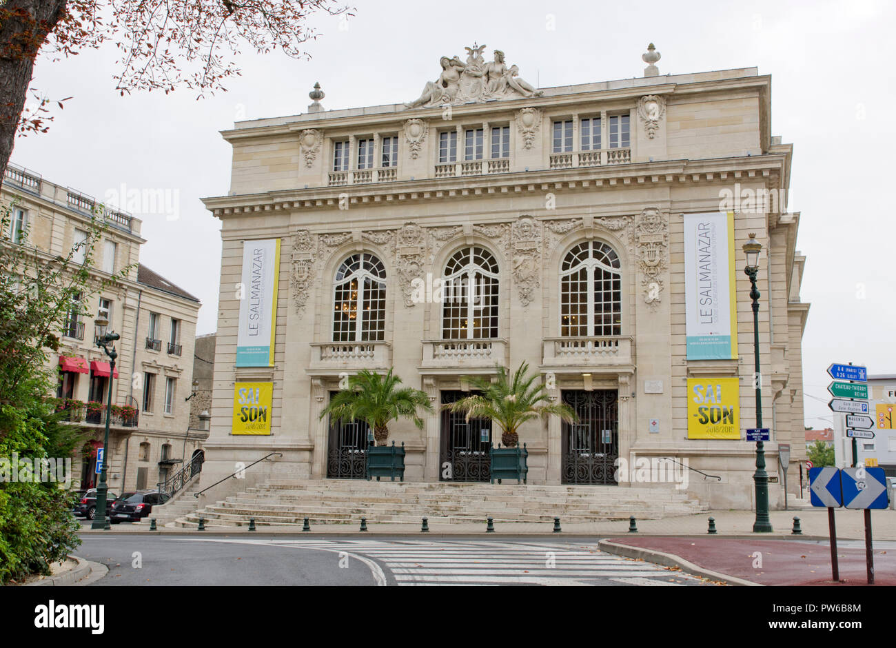 Gabrielle Dorziat Théâtre Epernay Banque D'Images