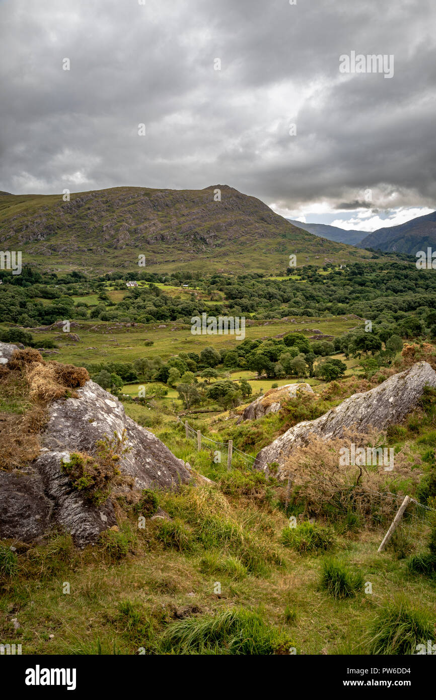 Péninsule de Beara, comté de Kerry, Irlande, Europe. Banque D'Images