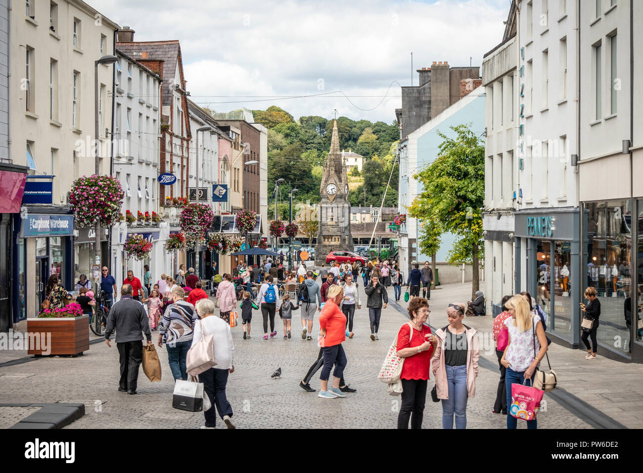 Scène dans Barronstrand Road, Waterford, Irlande, Europe. Banque D'Images