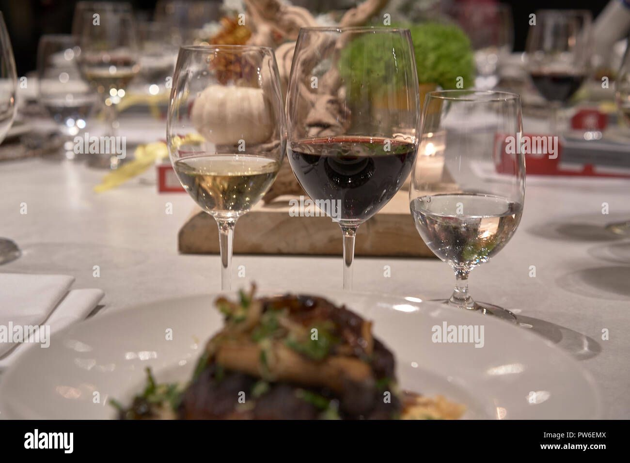 Ossobuco plat prêt à manger Banque D'Images