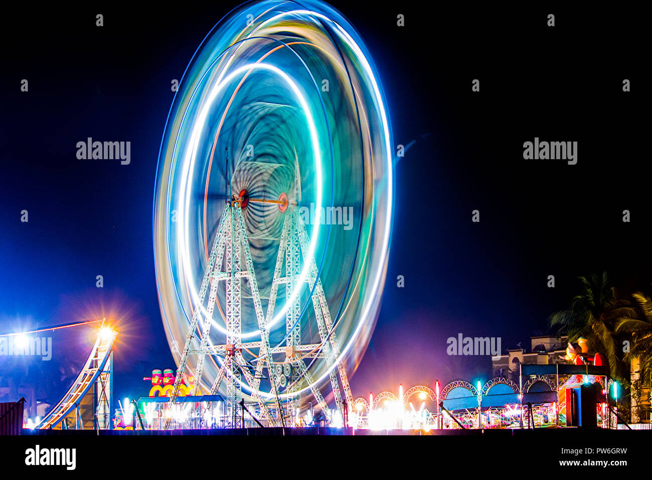 Roue de ferry Banque D'Images