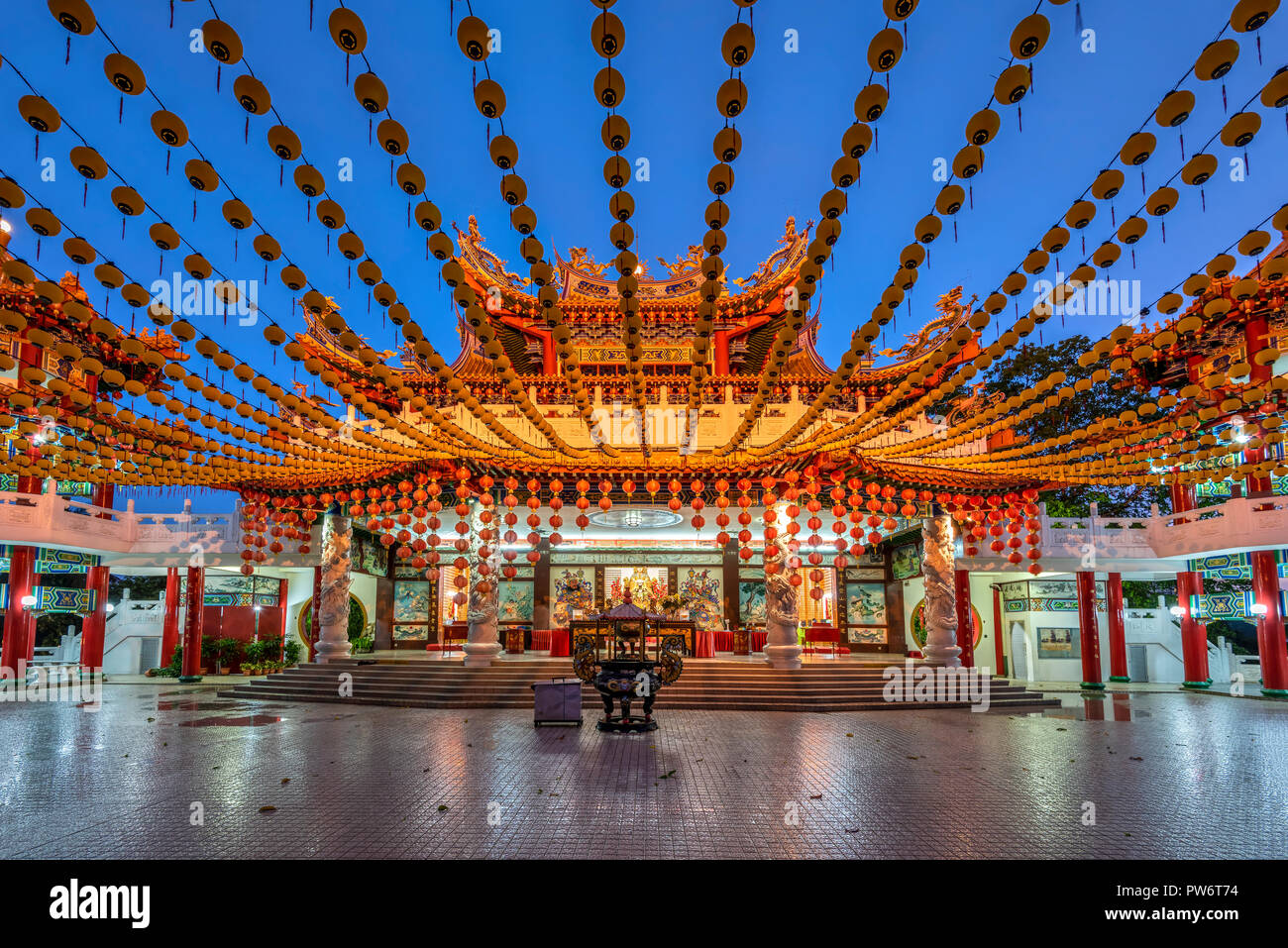 Thean Hou Temple, Kuala Lumpur, Malaisie Banque D'Images