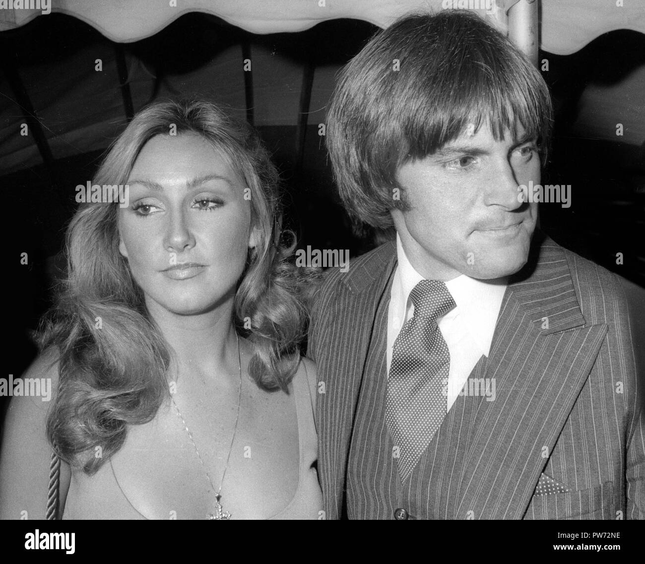 Linda Thompson Bruce Jenner 1981 Photo par Adam Scull/PHOTOlink.net Banque D'Images