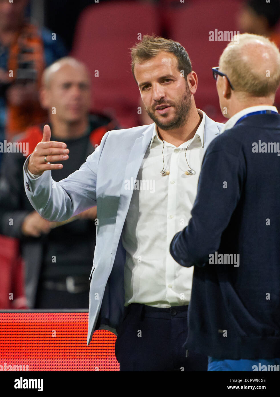 Amsterdam, Pays-Bas. 13 octobre 2018Netherlands-Germany , Football, Amsterdam, le 13 octobre 2018 Rafael VAN DER VAART, demi-taille, portrait, Pays-Bas - Allemagne Football Ligue des Nations Unies, de la saison 2018/2019, Amsterdam, Pays-Bas, le 13 octobre 2018. © Peter Schatz / Alamy Live News Crédit : Peter Schatz/Alamy Live News Banque D'Images