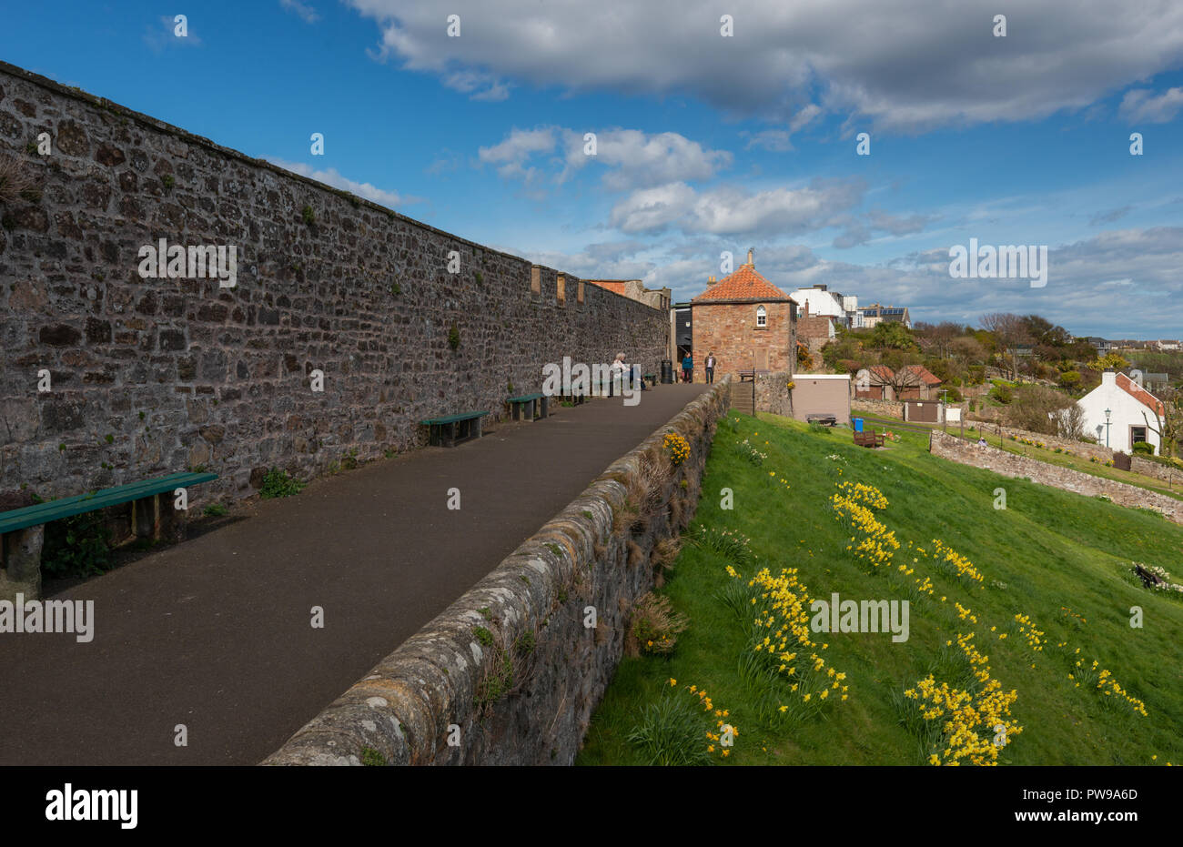 Cadran solaire, Chemin Des Crail, East Neuk, Fife, Scotland, UK Banque D'Images