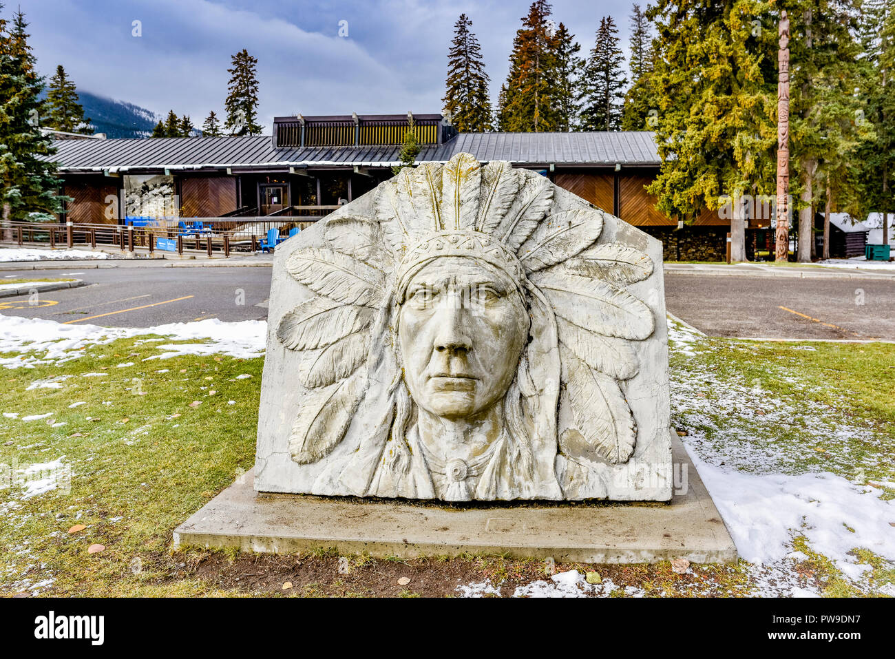 Whyte Museum of the Canadian Rockies, Banff, Alberta, Canada Banque D'Images