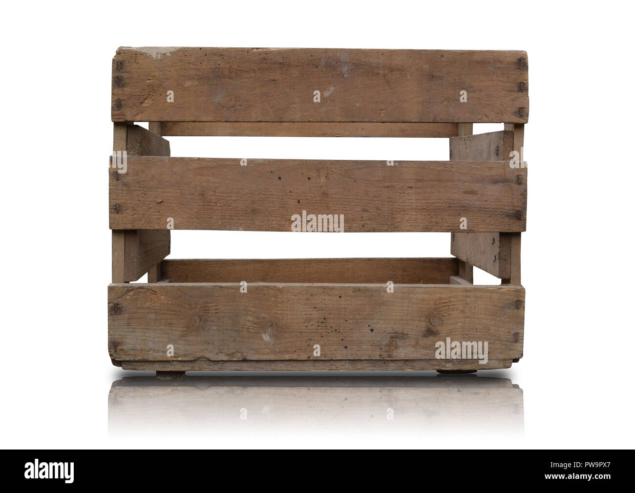 Boîte en bois en bois de Buis véritable vin de fruits vin fort Banque D'Images