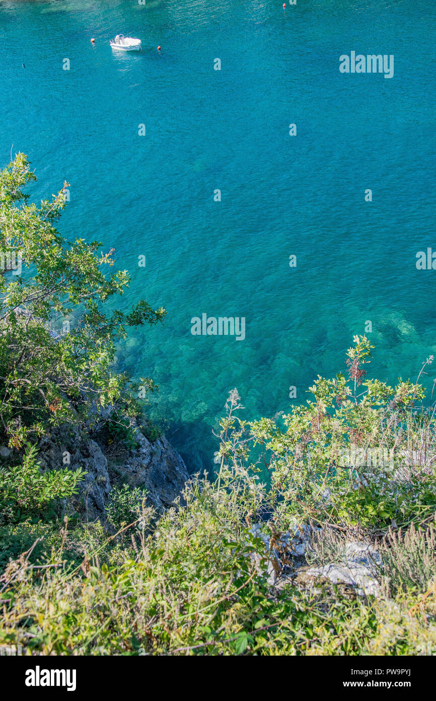 Pont de Damouchari, site de tournage pour 'Mamma Mia', Pelion, Grèce Banque D'Images