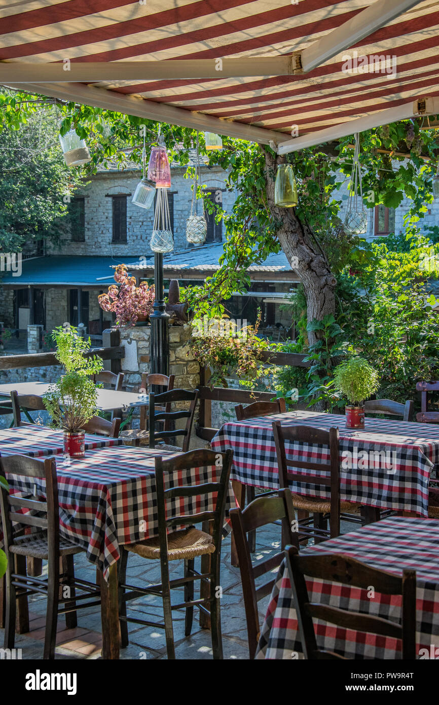 Pont de Damouchari, site de tournage pour 'Mamma Mia', Pelion, Grèce Banque D'Images