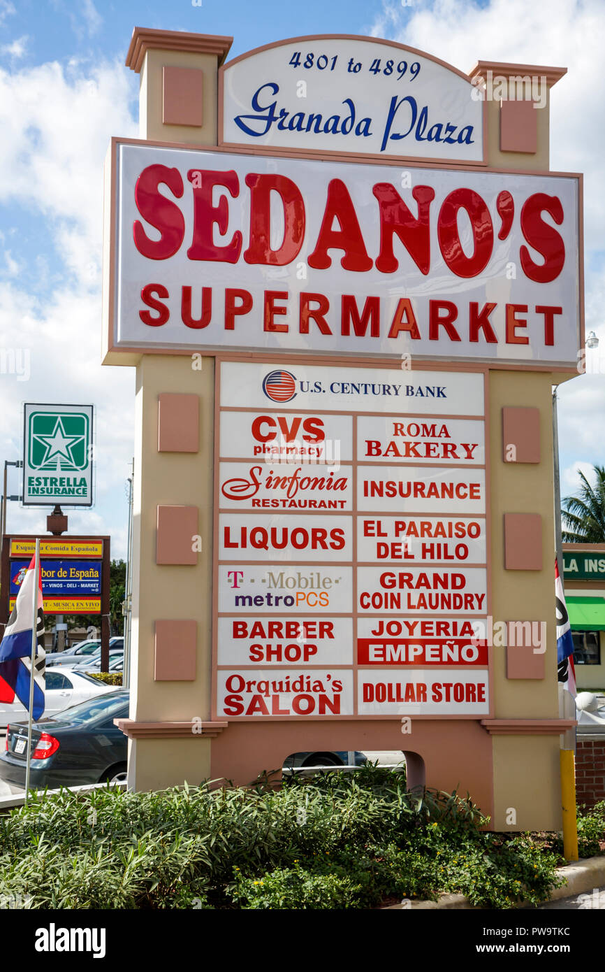 Miami Florida,Little Havana,Calle Ocho,8th Eighth Street,shopping shopper shoppers magasins marché marchés achats vente, magasin de détail s Banque D'Images