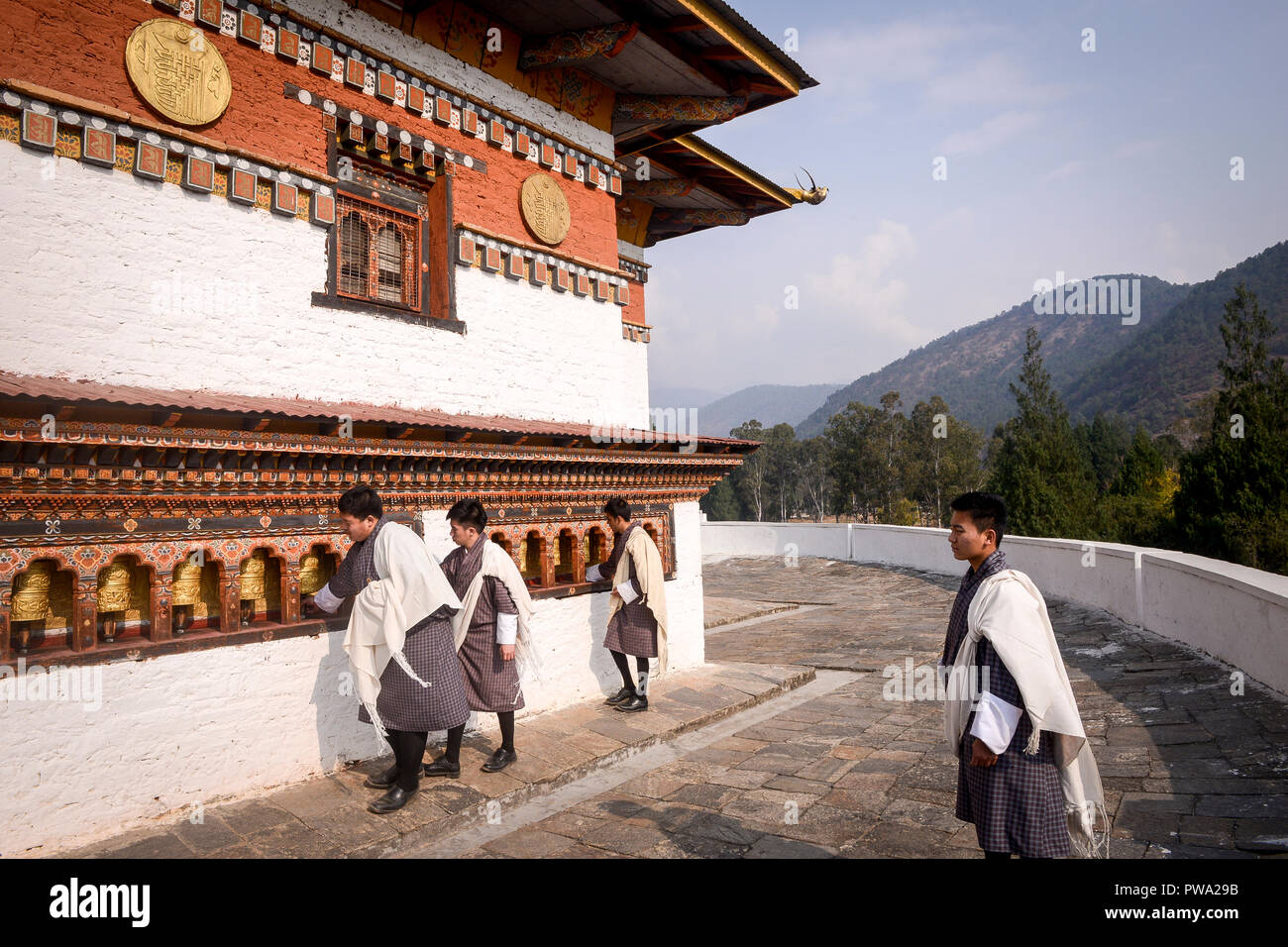 Punakha, Bhoutan Banque D'Images