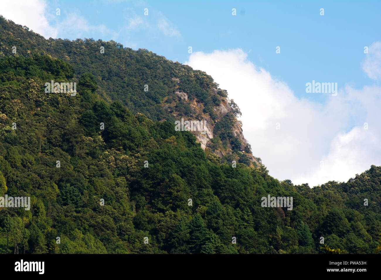 Shivapuri Hill au Népal Banque D'Images