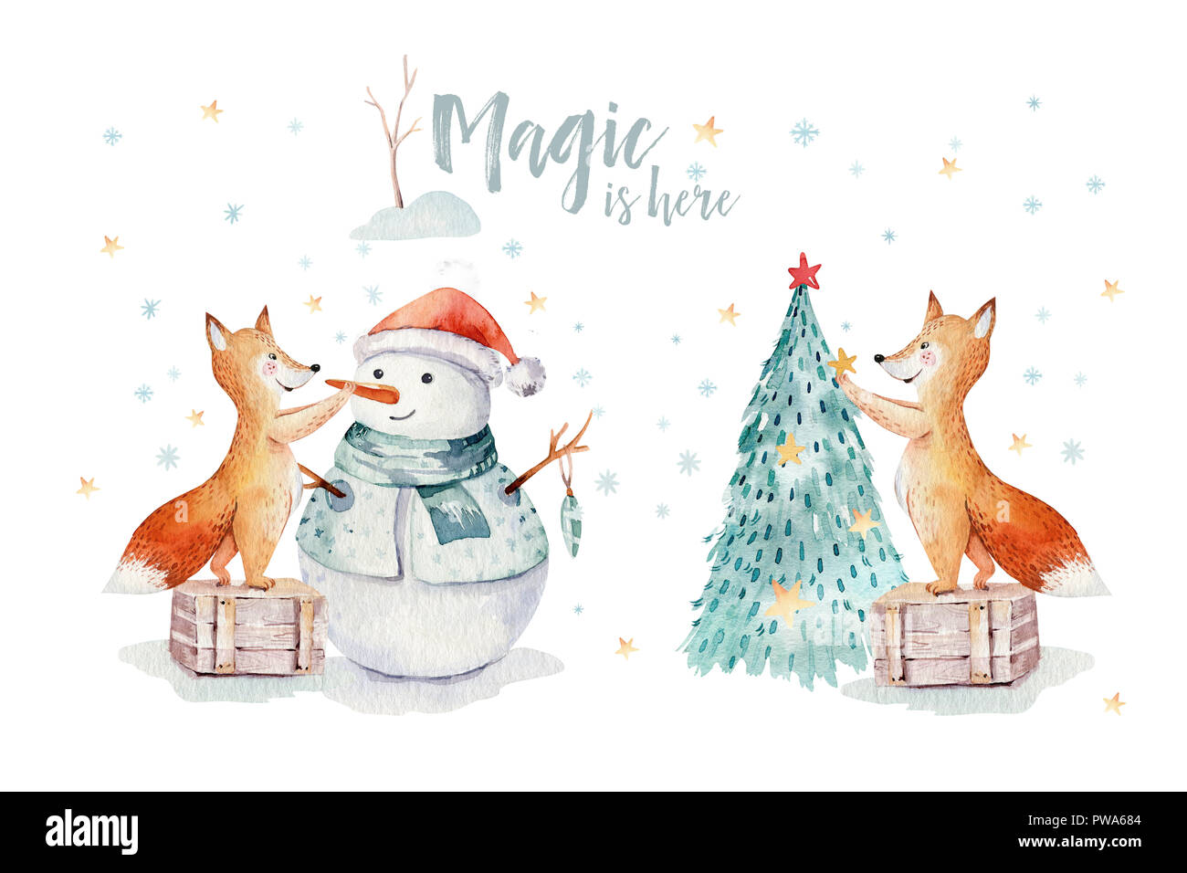 Joyeux Noel Aquarelle Illustration Avec Bonhomme De Neige Sapin De Noel Maison De Vacances Fox Animaux Lapin Et Herisson Celebration De Noel Cartes Wifi Photo Stock Alamy Joyeux Noel Aquarelle Illustration Avec Bonhomme De Neige Sapin De Noel Maison De Vacances Fox Animaux Lapin Et Herisson Celebration De Noel Cartes Wifi Photo Stock Alamy