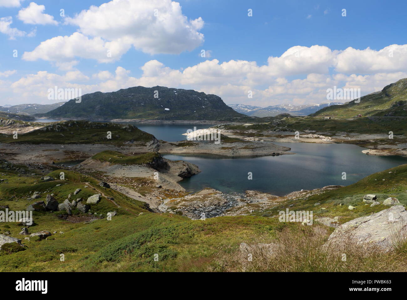 Beau paysage en Norvège Banque D'Images