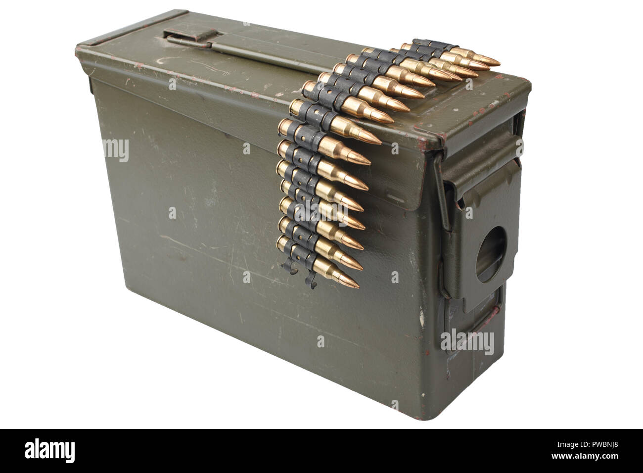 Boite de munition Métallique Verte - KLB ARMES