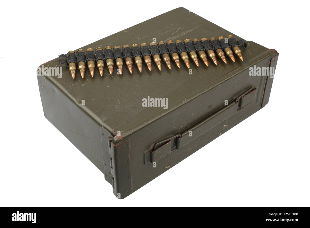 Boîte De Munitions Militaire Américaine En Métal, Grande Taille