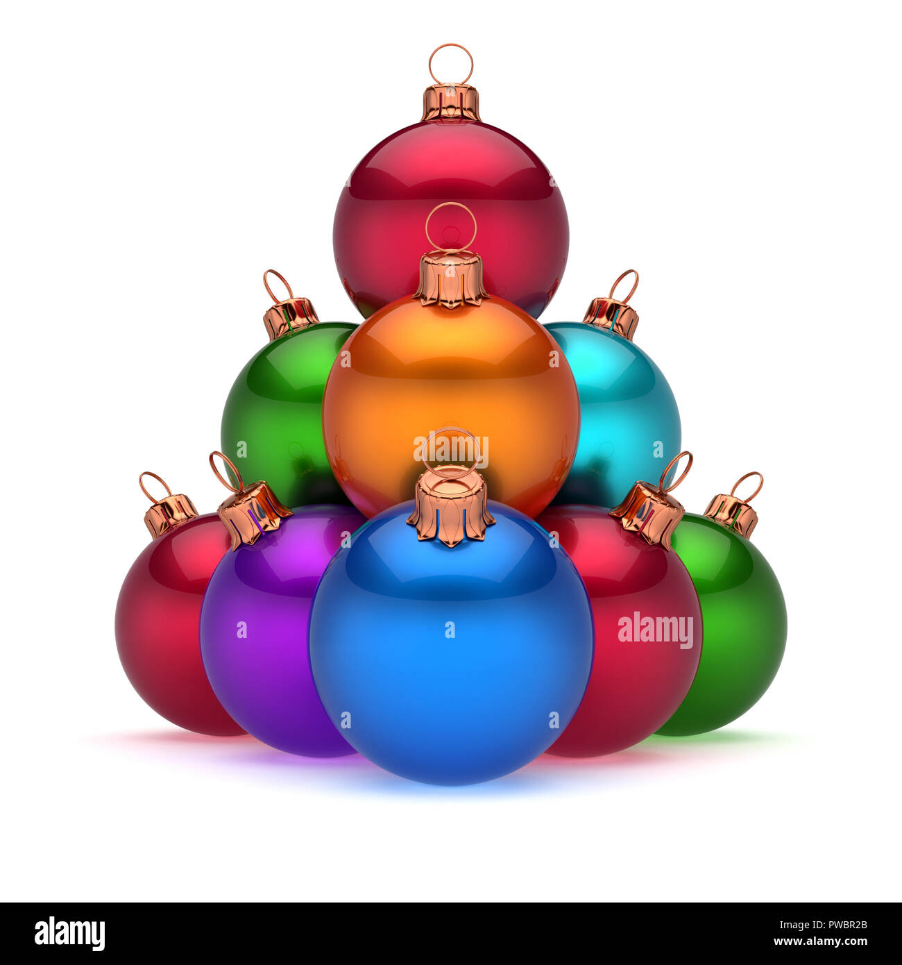 Boules De Noel Colorees Brillantes Organisees Pyramide Bonne Annee Noel Decoration Groupe Multicolore Joyeux Noel Modele De Carte De Vœux Le Rendu 3d Photo Stock Alamy Boules De Noel Colorees Brillantes Organisees Pyramide Bonne Annee Noel Decoration Groupe Multicolore Joyeux Noel Modele De Carte De Vœux Le Rendu 3d Photo Stock Alamy