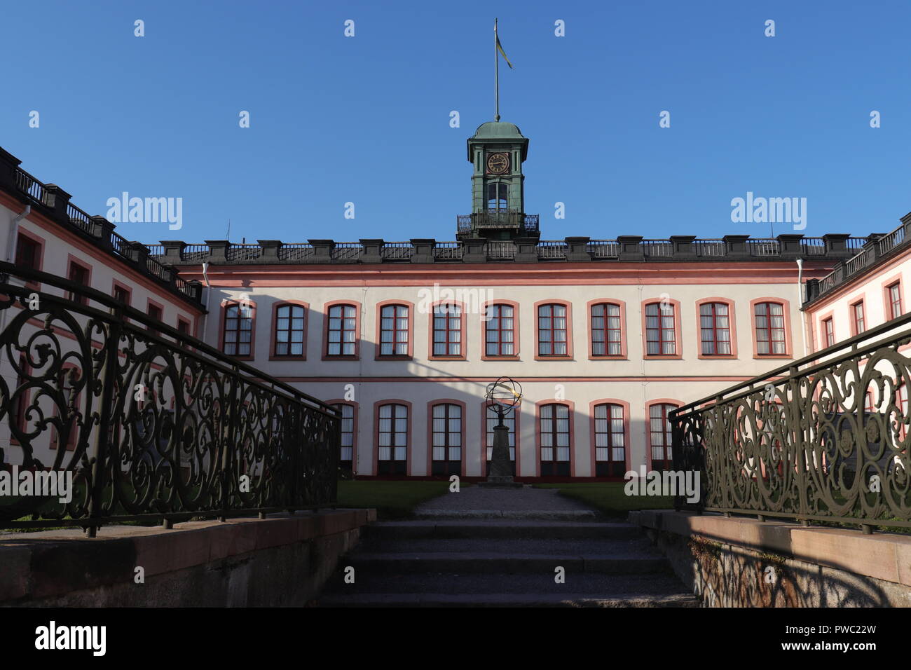 Château Royal de Tullgarn dans Tullgarn, Suède Banque D'Images