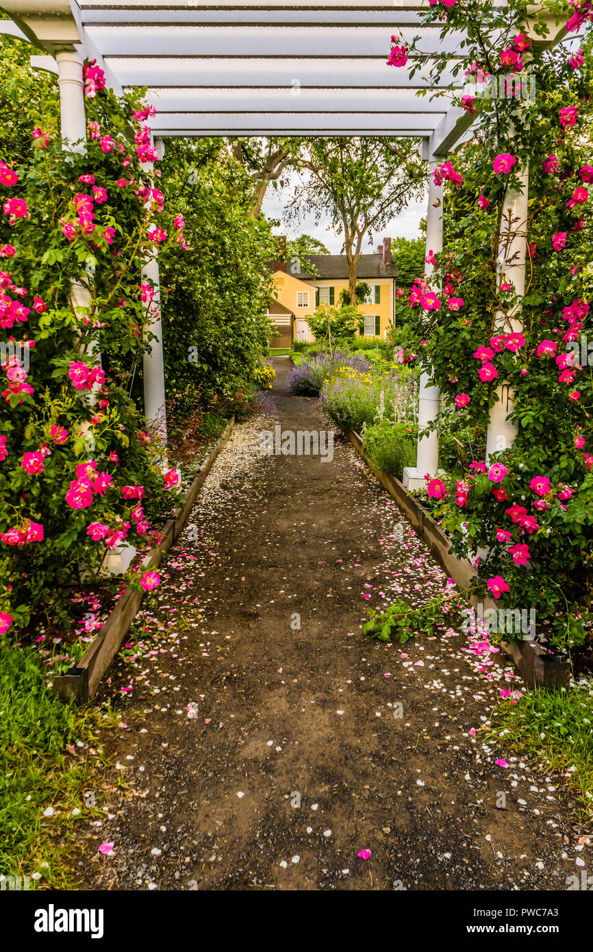 Le Florence Griswold Museum   Old Lyme, Connecticut, USA Banque D'Images