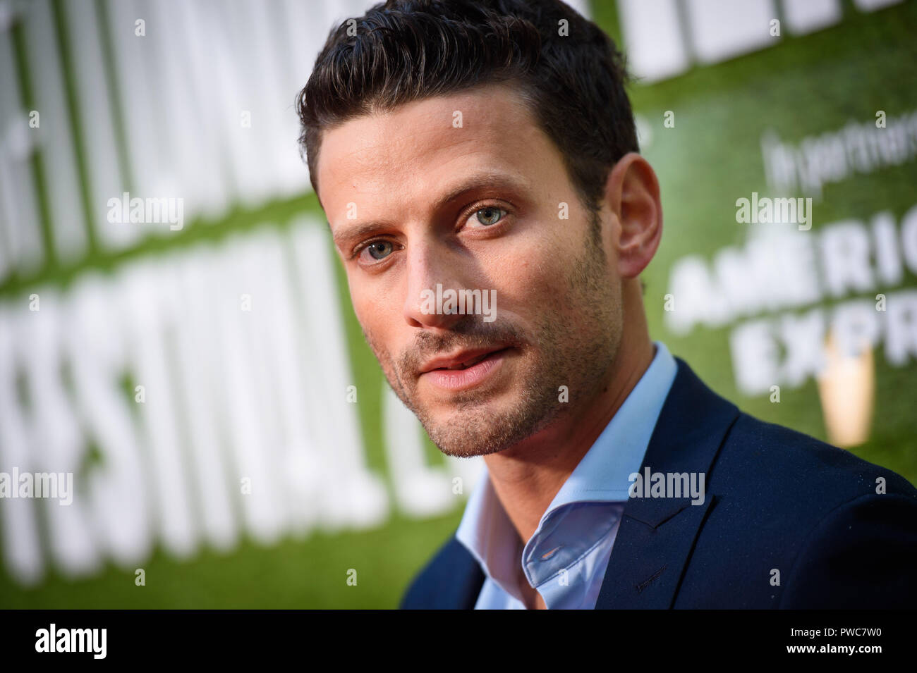 Daniel Litman participant à la Little Drummer Girl Premiere dans le cadre de la BFI London Film Festival, au cinéma Le Jardin du remblai à Londres. Dimanche 14 Octobre 2018 Banque D'Images