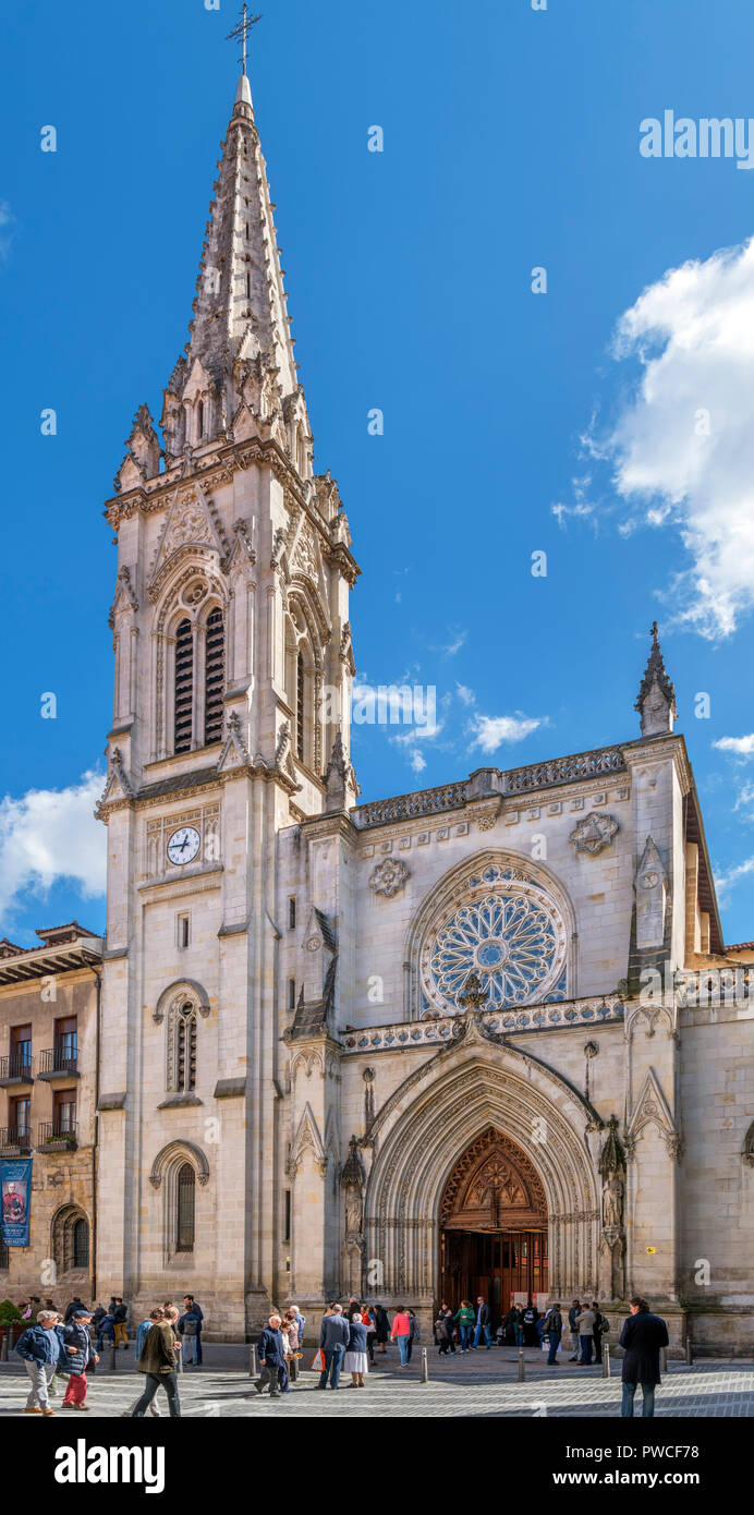 La Cathédrale de Bilbao, Bilbao, Pays Basque, Espagne Banque D'Images