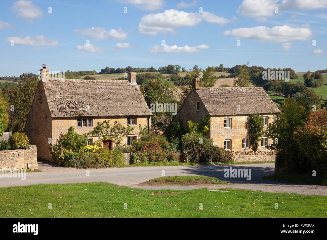 Guiting Power village, Cotswolds, Gloucestershire, Angleterre Banque D'Images