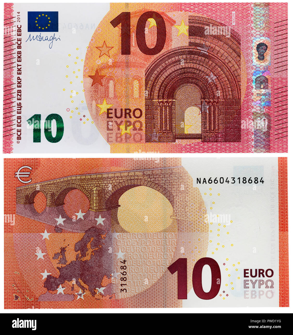 Billet 10 euros Banque de photographies et d'images à haute