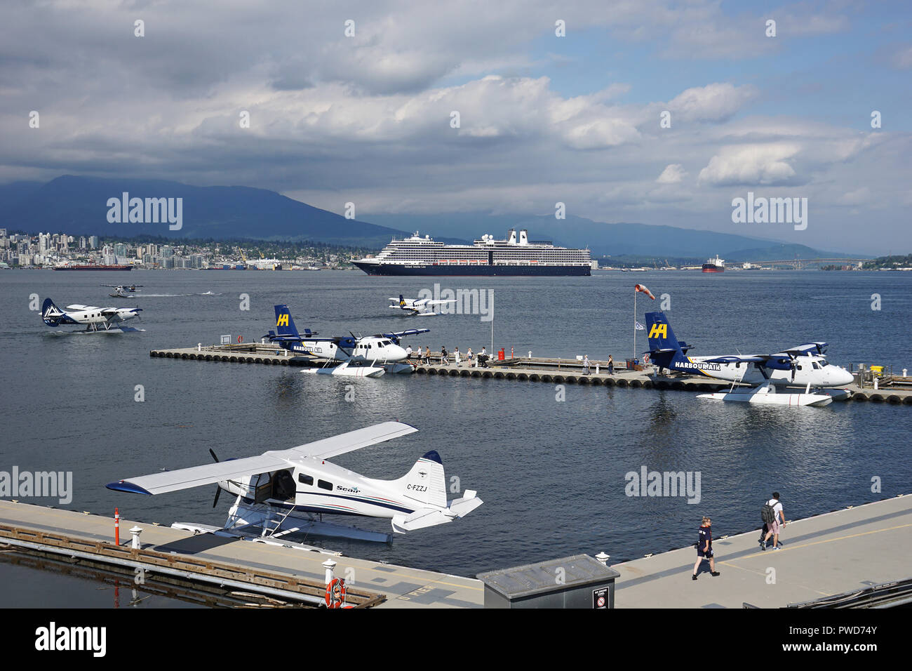 Harbour Air Flight Centre, Vancouver, Canada Banque D'Images