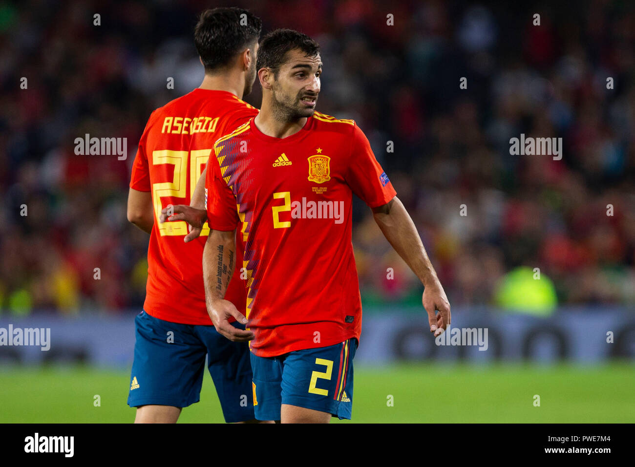 Tarragone, Espagne. 15 Oct 2018, Benito Villamarin, Tarragone, Espagne ; European Nations League ; l'Espagne contre l'Angleterre : Crédit UKKO Images/Alamy Live News Banque D'Images