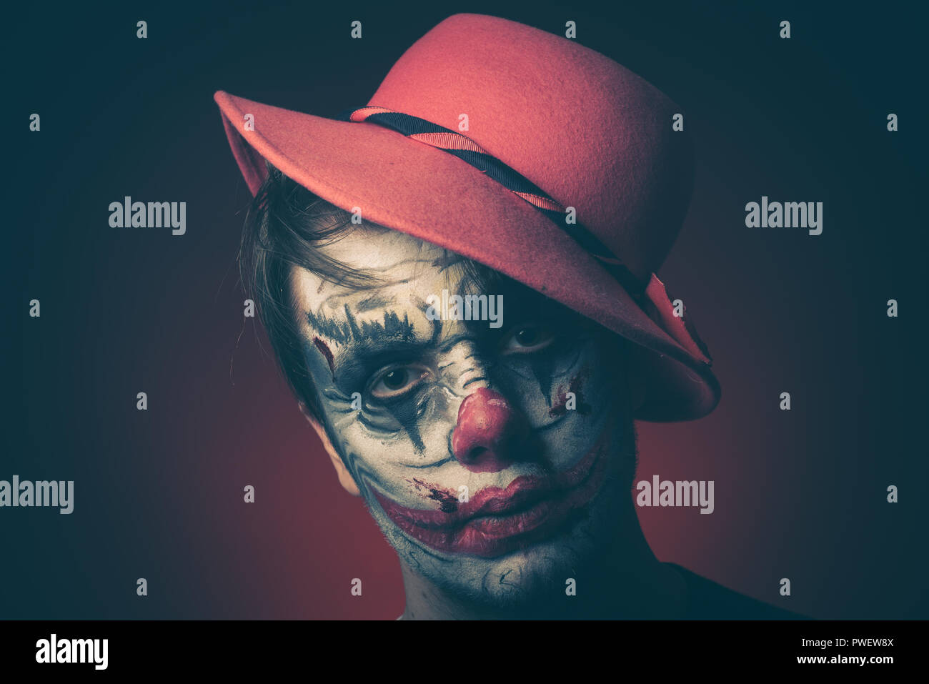 Clown de purge Banque D'Images