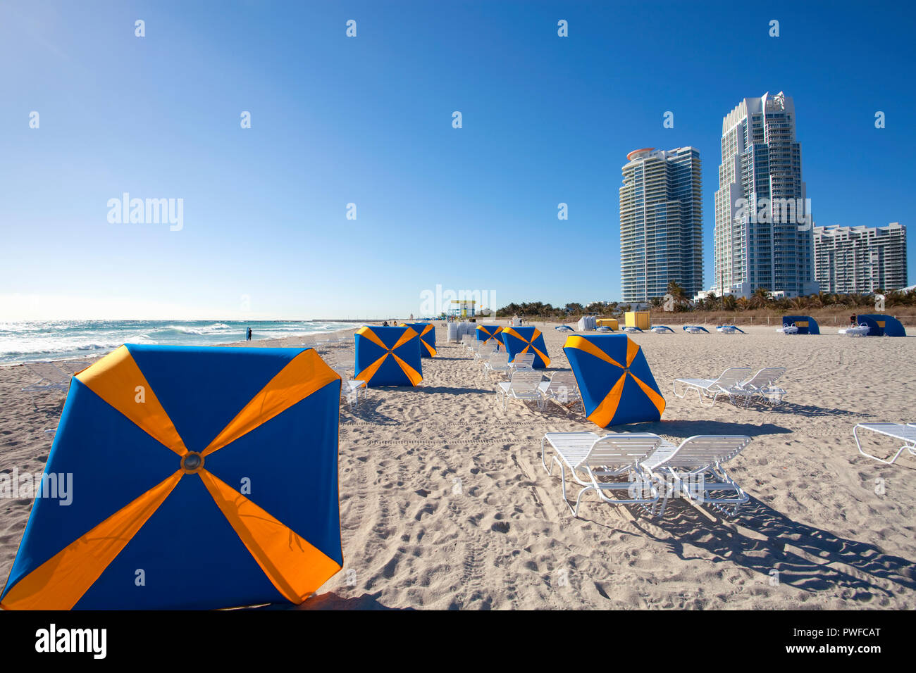 South Beach, Miami Beach, Florida, USA Banque D'Images