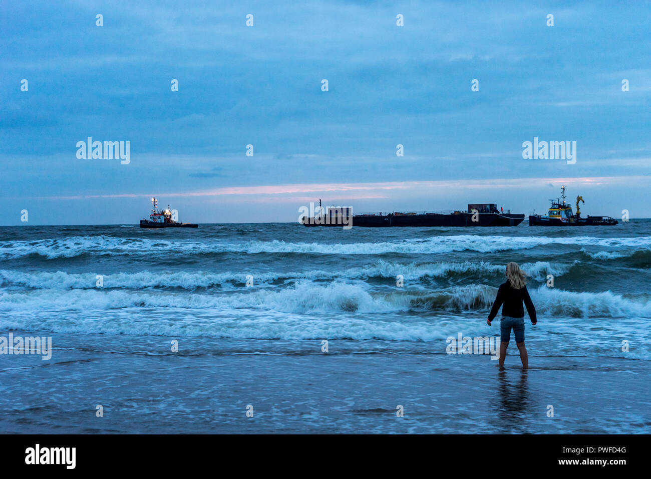 Pays-bas, La Haye, Scheveningen, Europe, Banque D'Images