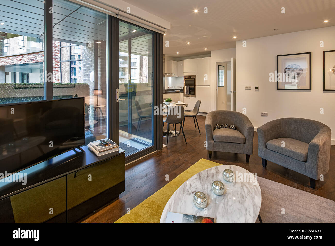 Parkside, Heathside et Lethbridge Estate dans Lewisham Banque D'Images
