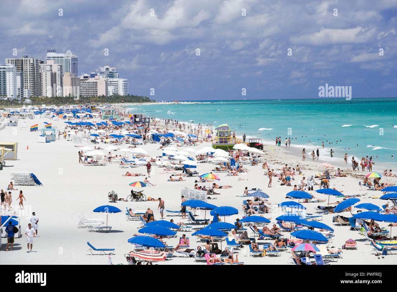 Miami Beach, Floride, USA Banque D'Images