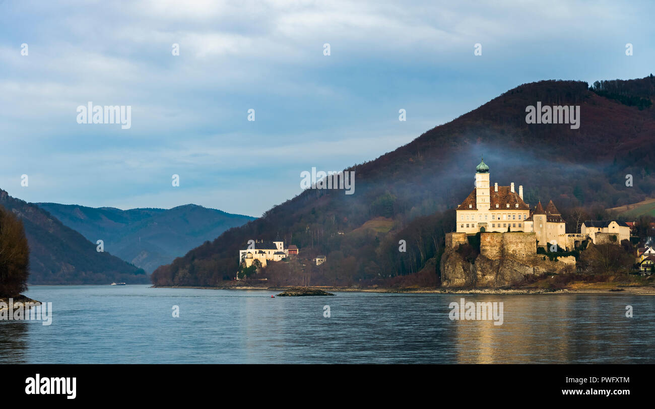 Schloss Schönbühel, près de Melk, Autriche Banque D'Images