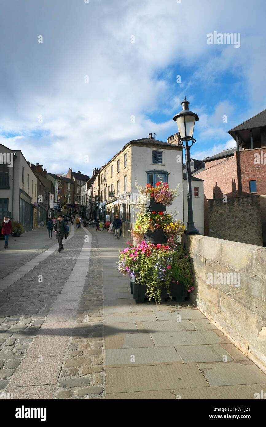Elvet Durham Bridge City dans le comté de Durham North East England Banque D'Images