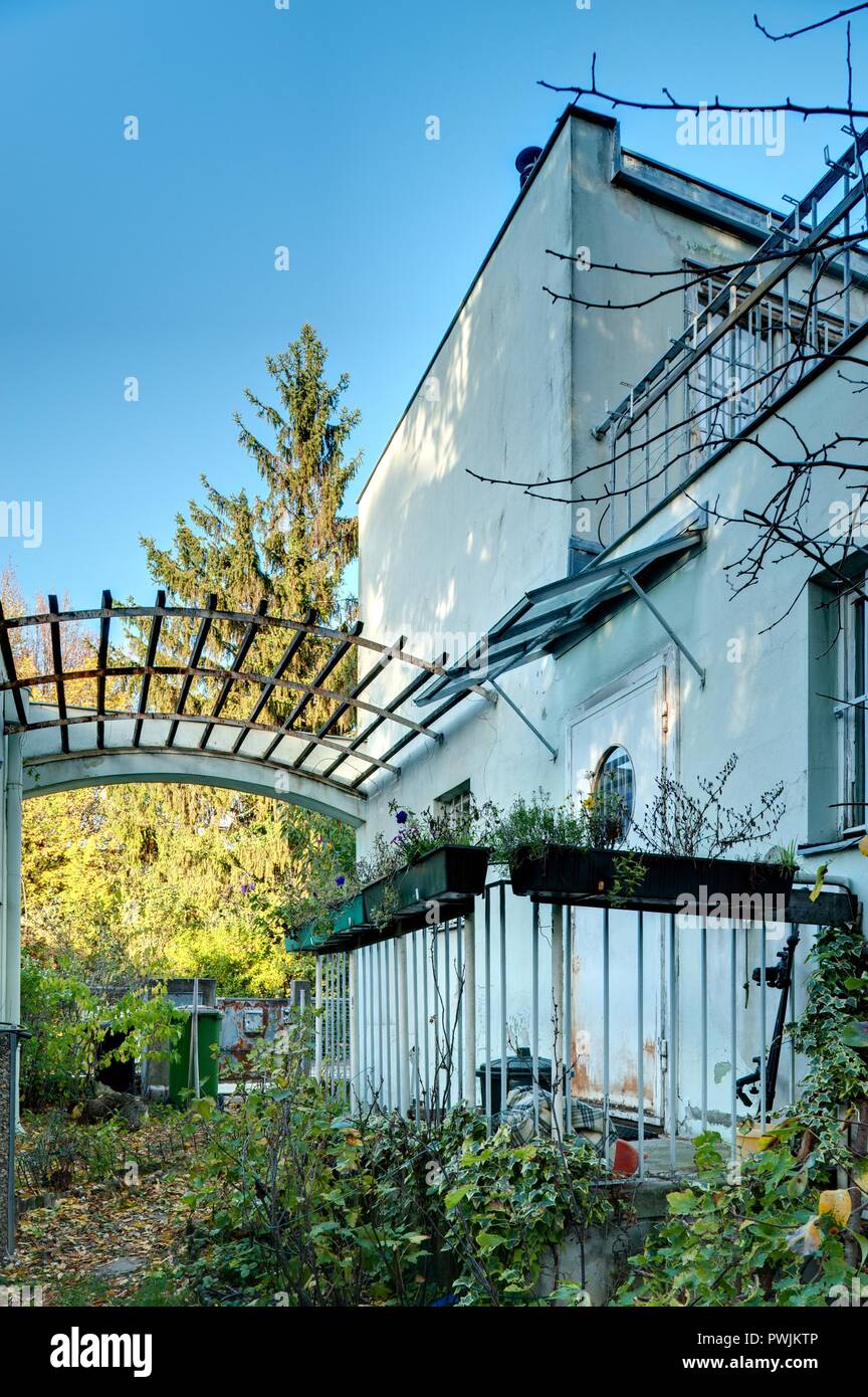 Wien, Werkbundsiedlung, Woinovichgasse 32, Haus von Josef Frank Banque D'Images