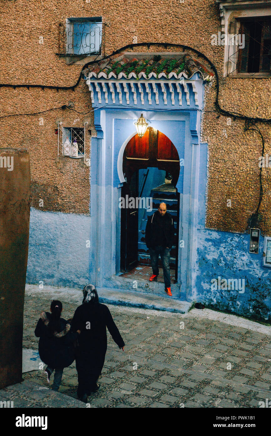 Chefchaouen, Maroc, 2018 Banque D'Images