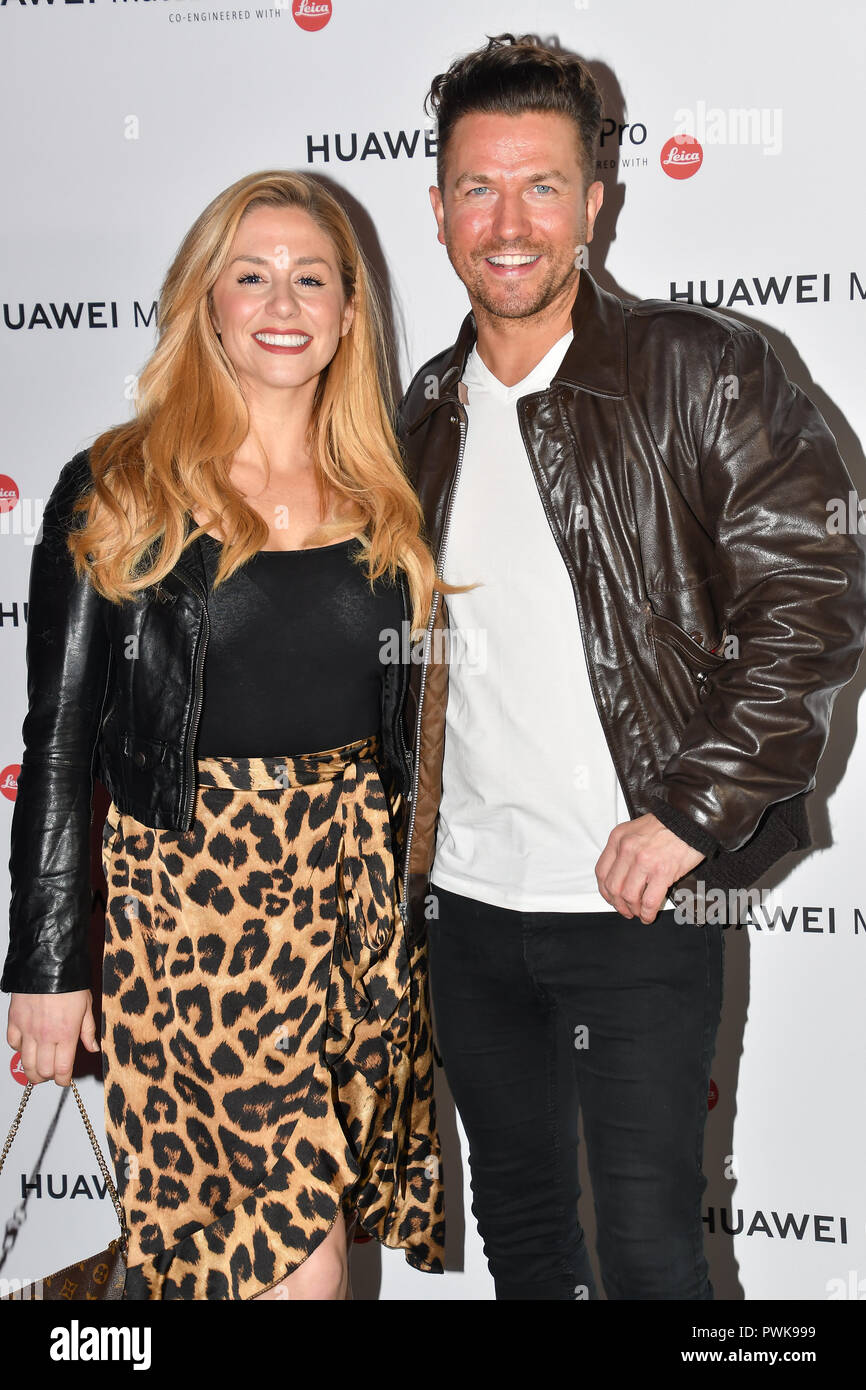 Londres, Royaume-Uni. 16 Oct 2018. Huawei - VIP célébration à un Marylebone Londres, Royaume-Uni. 16 octobre 2018. Credit Photo : Alamy/Capital Live News Banque D'Images