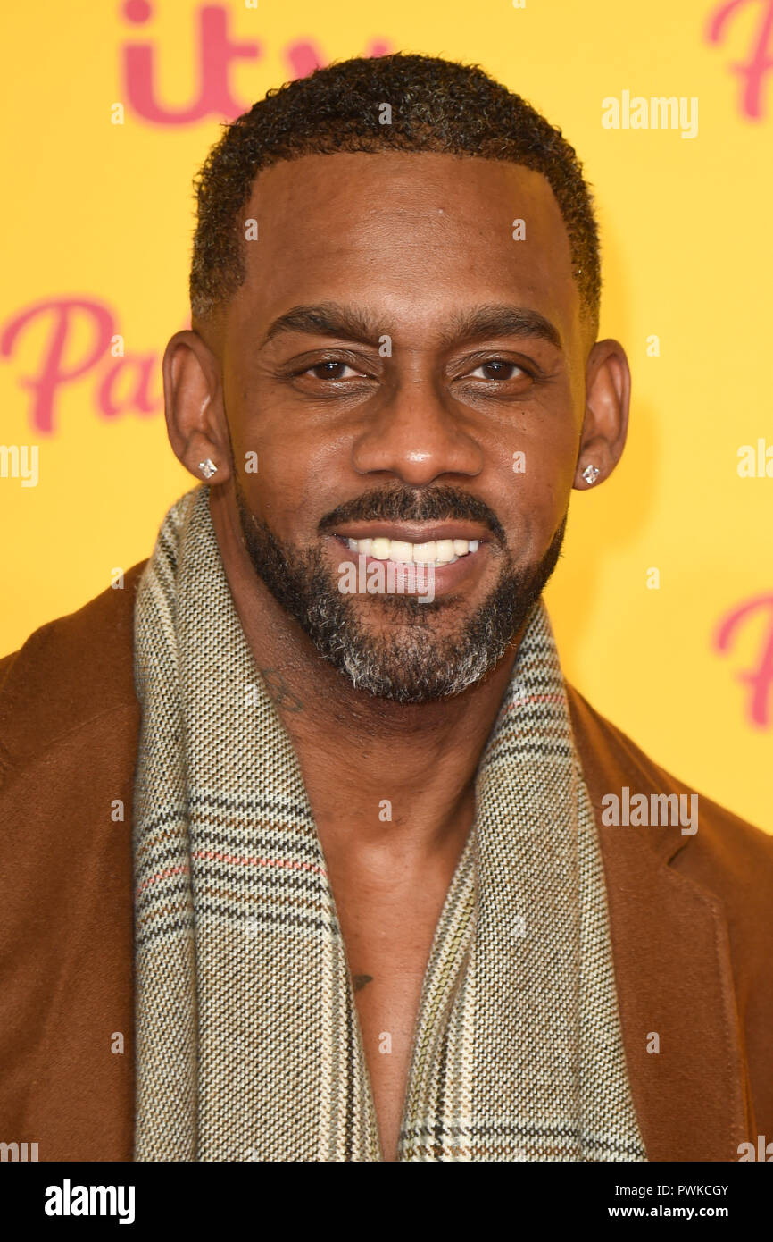 Londres, Royaume-Uni. 16 octobre 2018 : Richard Blackwood arrivant pour la 'ITV Palooza !' au Royal Festival Hall, Londres. Photo : Steve Sav/Featureflash Crédit : Paul Smith/Alamy Live News Banque D'Images