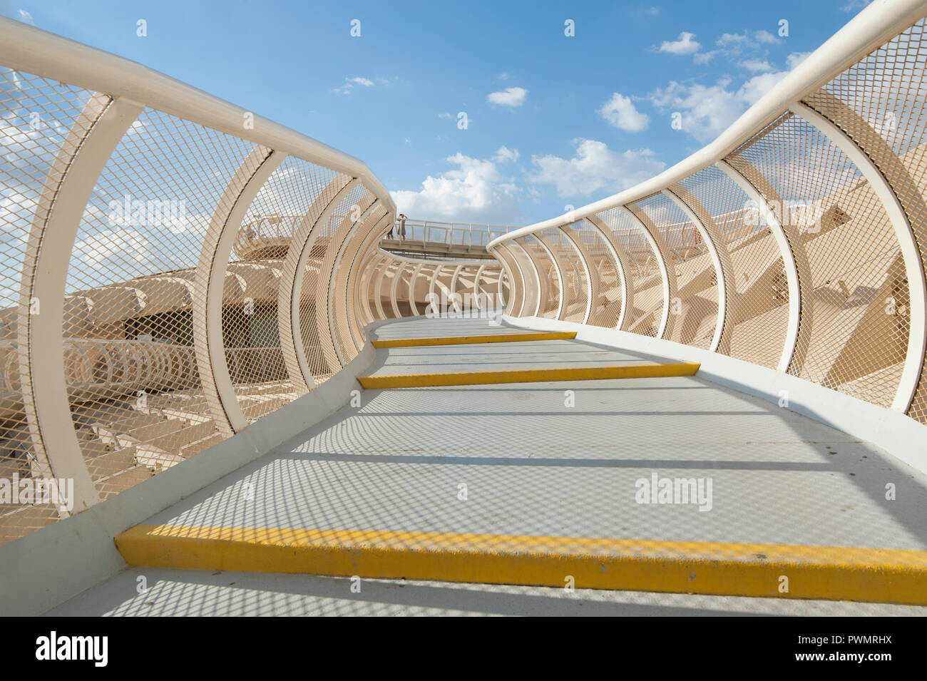 Espagne, Séville:Metropol Parasol est une structure en bois situé à la place Encarnación, dans le vieux quartier de Séville, Espagne. Il a été conçu par le G Banque D'Images