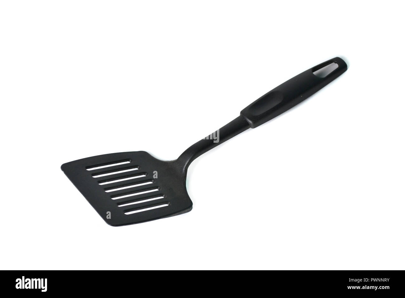 spatule de cuisine sur fond blanc isolé spatules en plastique